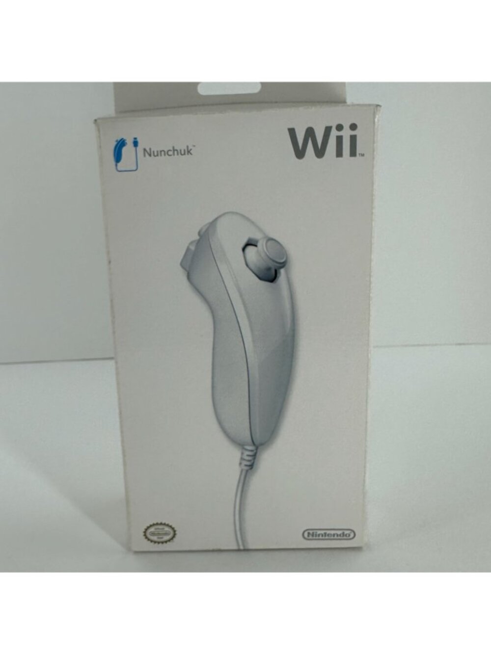 Nintendo Wii Nunchuk Controller RVL-004 White OEM Official New Sealed Box - Picture 2 of 8